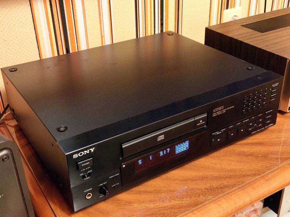 Sony CDP-X339ES проигрыватель CD дисков, видео работы