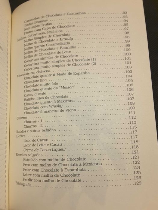 Chocolate Alimento dos Deuses / 100 Receitas Sem Receitas
