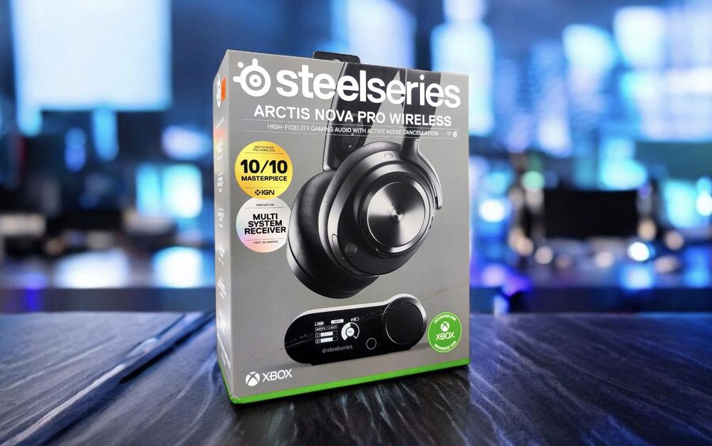 NA LEWARA słuchawki SteelSeries Arctis Nova Pro Wireless z mikrofonem