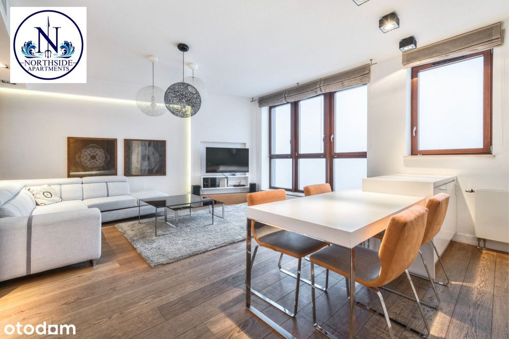 Wynajem Sea Towers - 3 pokoje, widok na morze