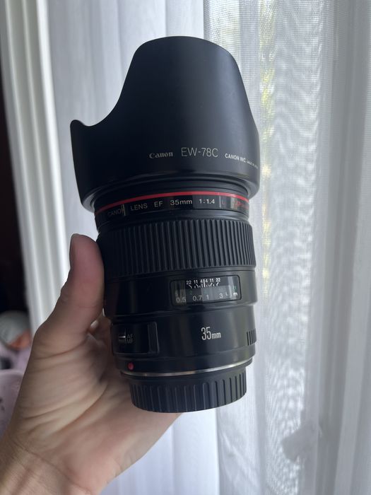 Обʼєктив для Canon EF 35 1:4