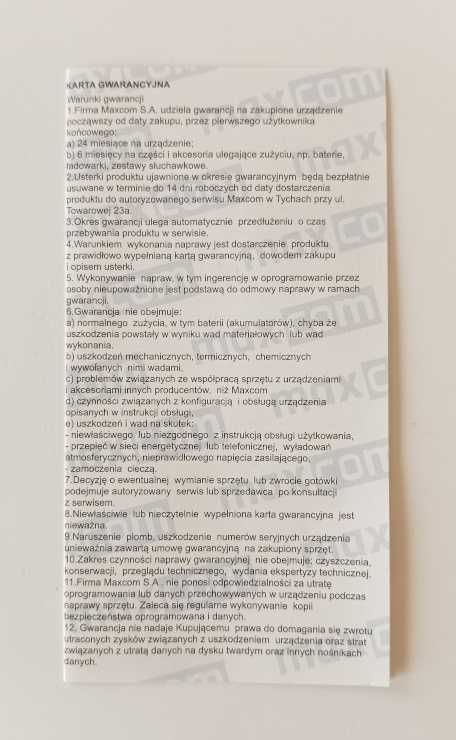Telefon komórkowy Maxcom MM134 Classic Klasyczny telefon dla seniora