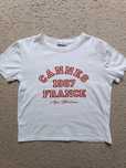 t-shirt z napisem zara rozmiar S