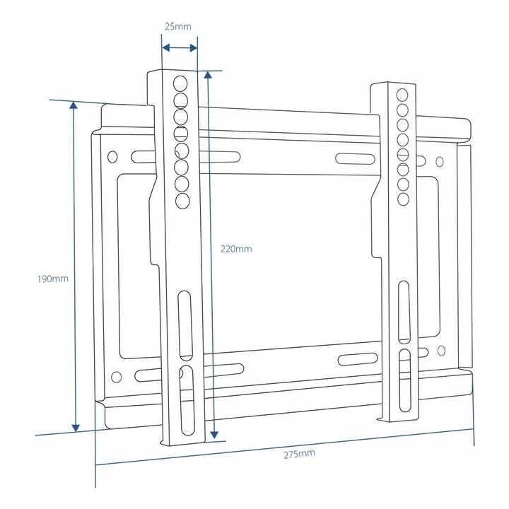 REGULOWANY UNIWERSALNY wieszak tv telewizor uchwyt 14-50cali