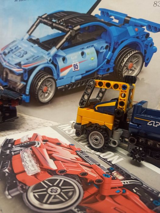 Лего ,lego,машини ,екскаватор,самосвал,набір великий+ солодкий подарун