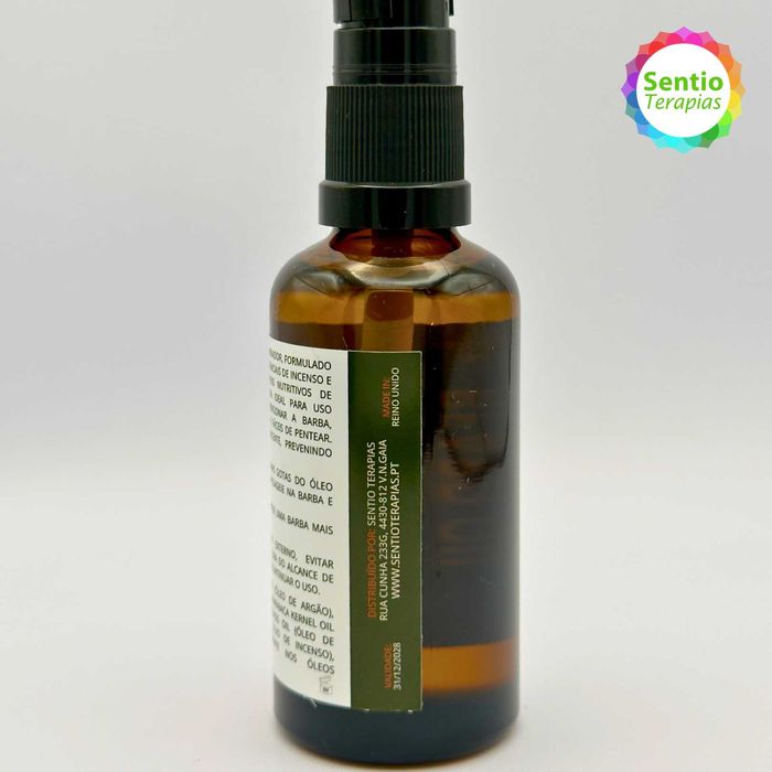 Óleo Natural para Barba - Regeneração