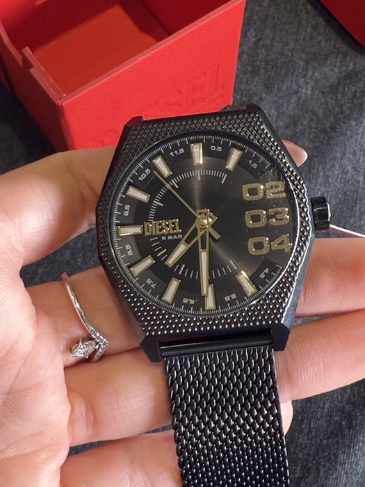Nowy oryginalny zegarek męski DIESEL dz2194 stal wodoodporny