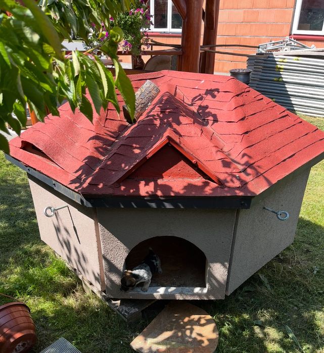 Nowa, ocieplana buda dla dużego psa – solidna, drewniana,