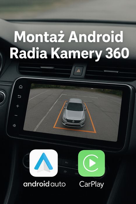 Montaż Android Radia / Kamery360 / Ambient Light / Rejestratory