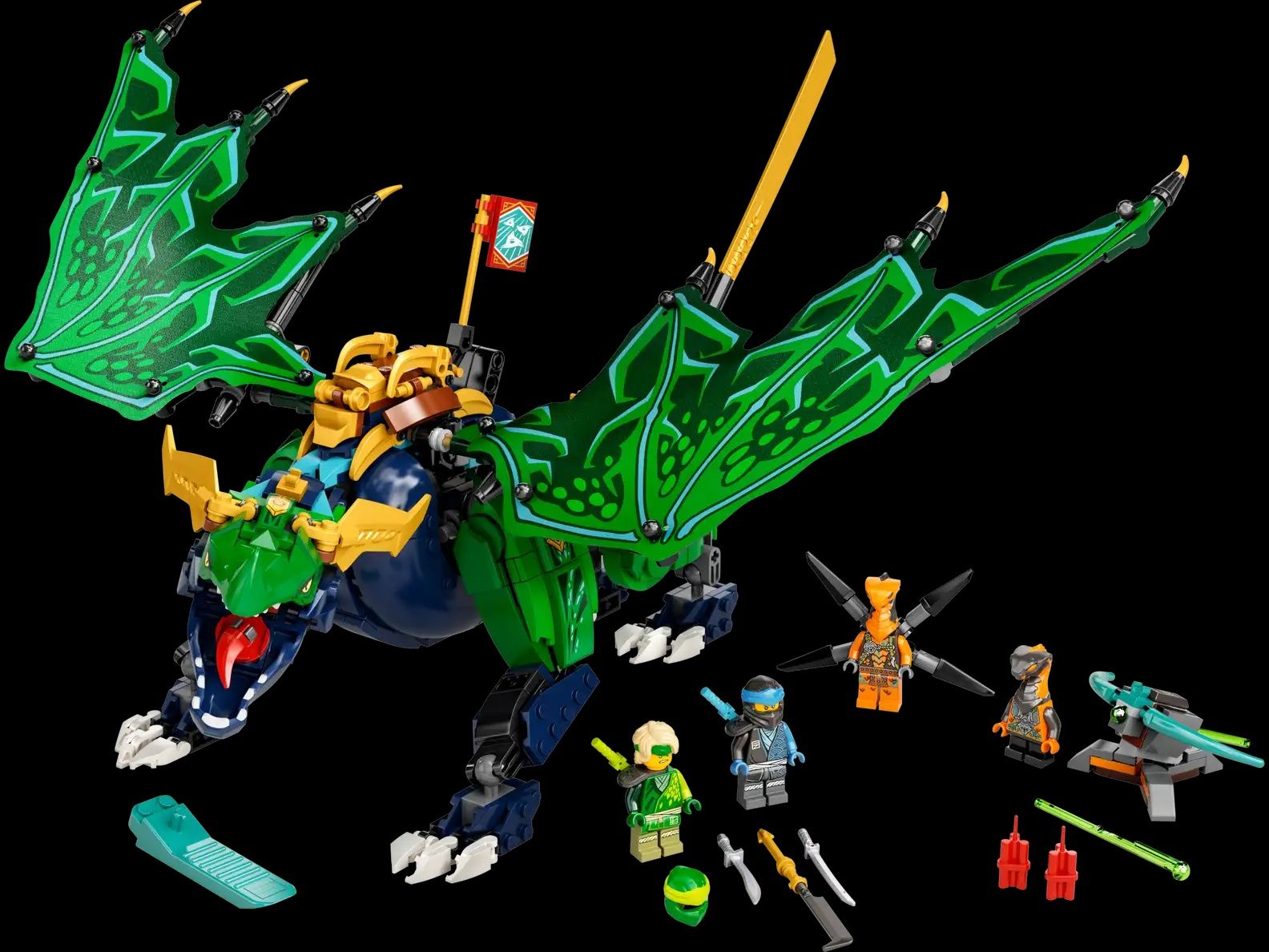 ENVIO GRATIS-LEGO 71766 Lloys's Legendary Dragon (Ninjago)