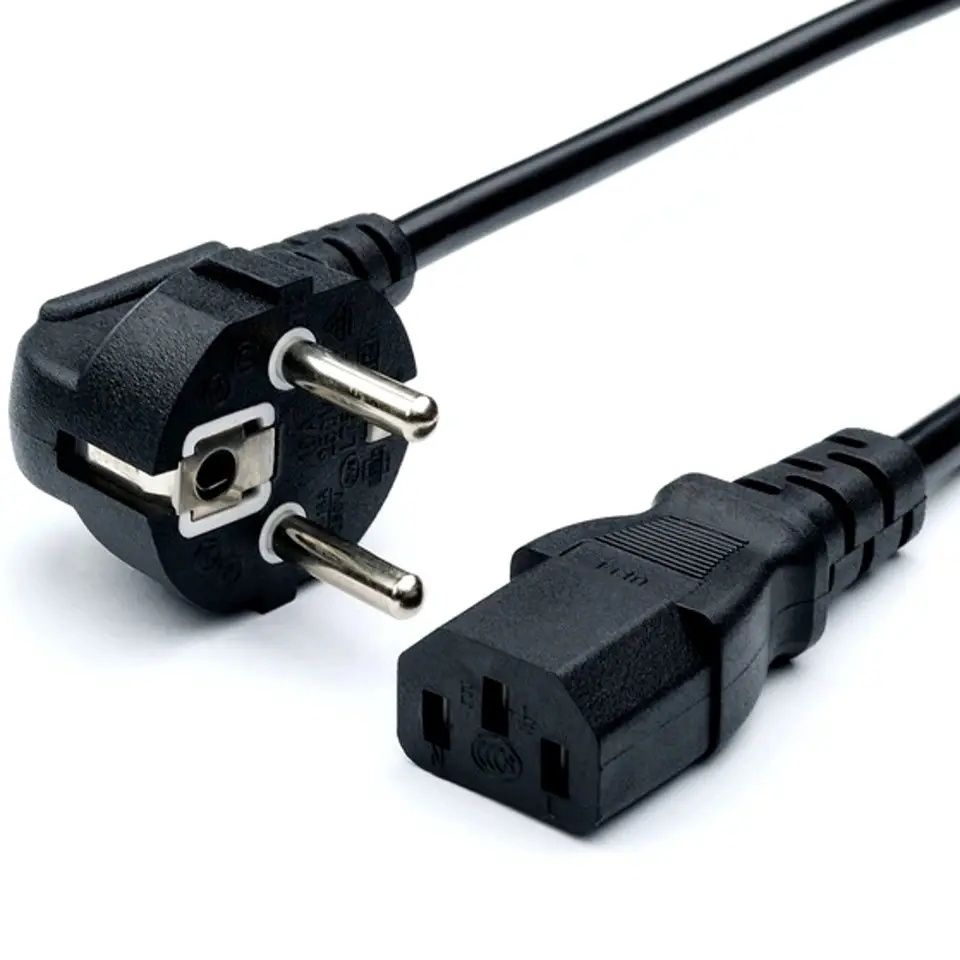 Сетевой компьютерный кабель 220V 3 pin