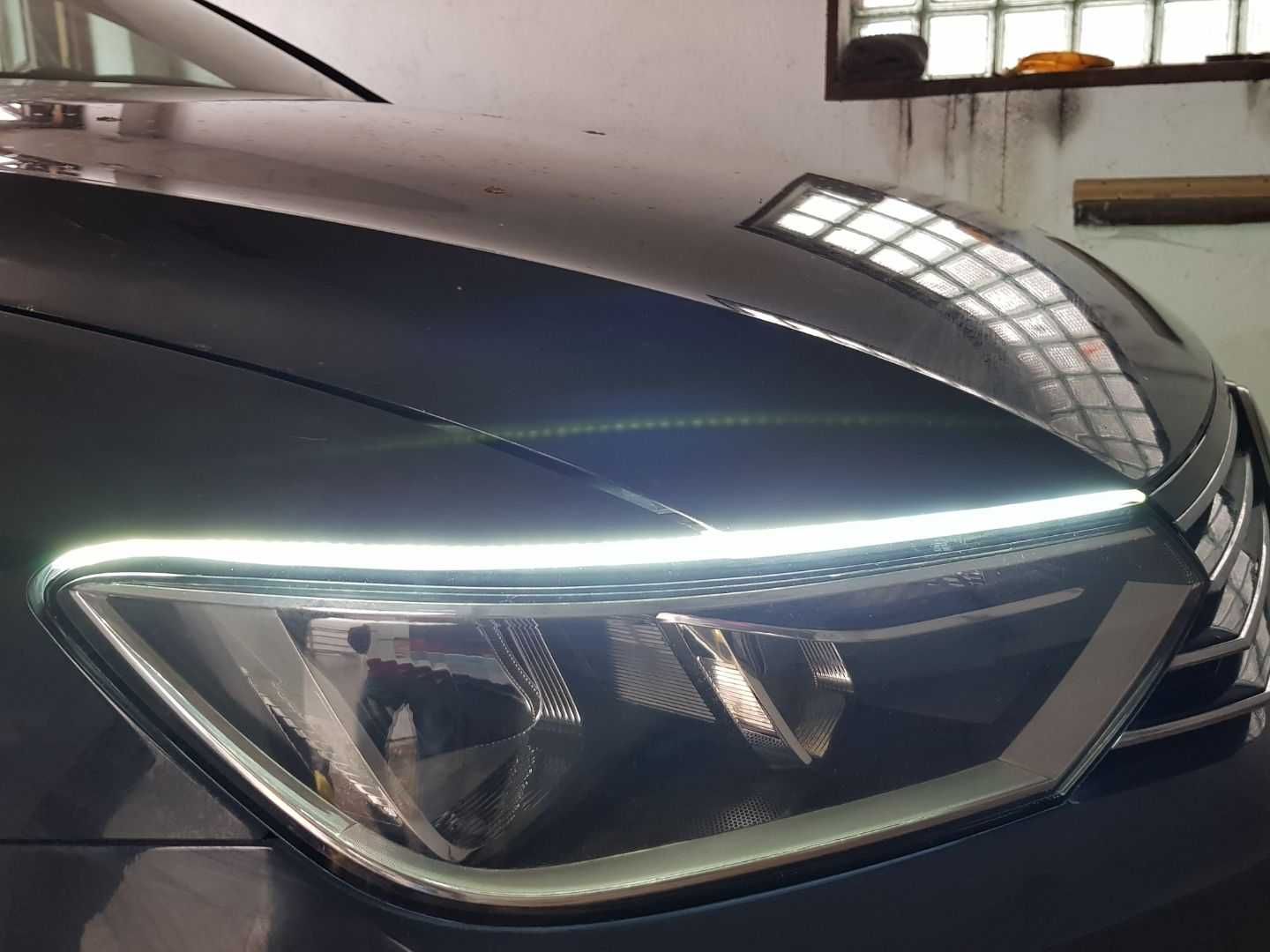 ŚWIATŁA DZIENNE DRL LED Płynące ANIMACJA Kierunkowskazy Dynamiczne