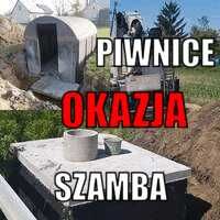 Zbiorniki/szamba 6m3 betonowe Piwnica/ziemianka