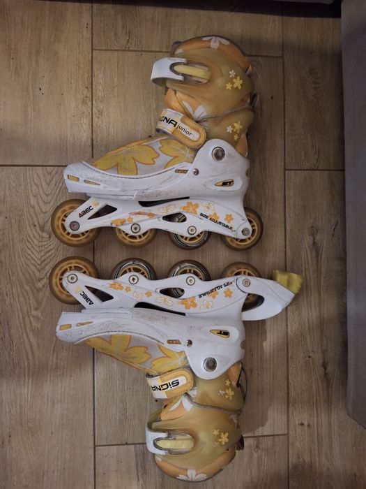 Rolki dziecięce Signa Junior, regulowane 34-37