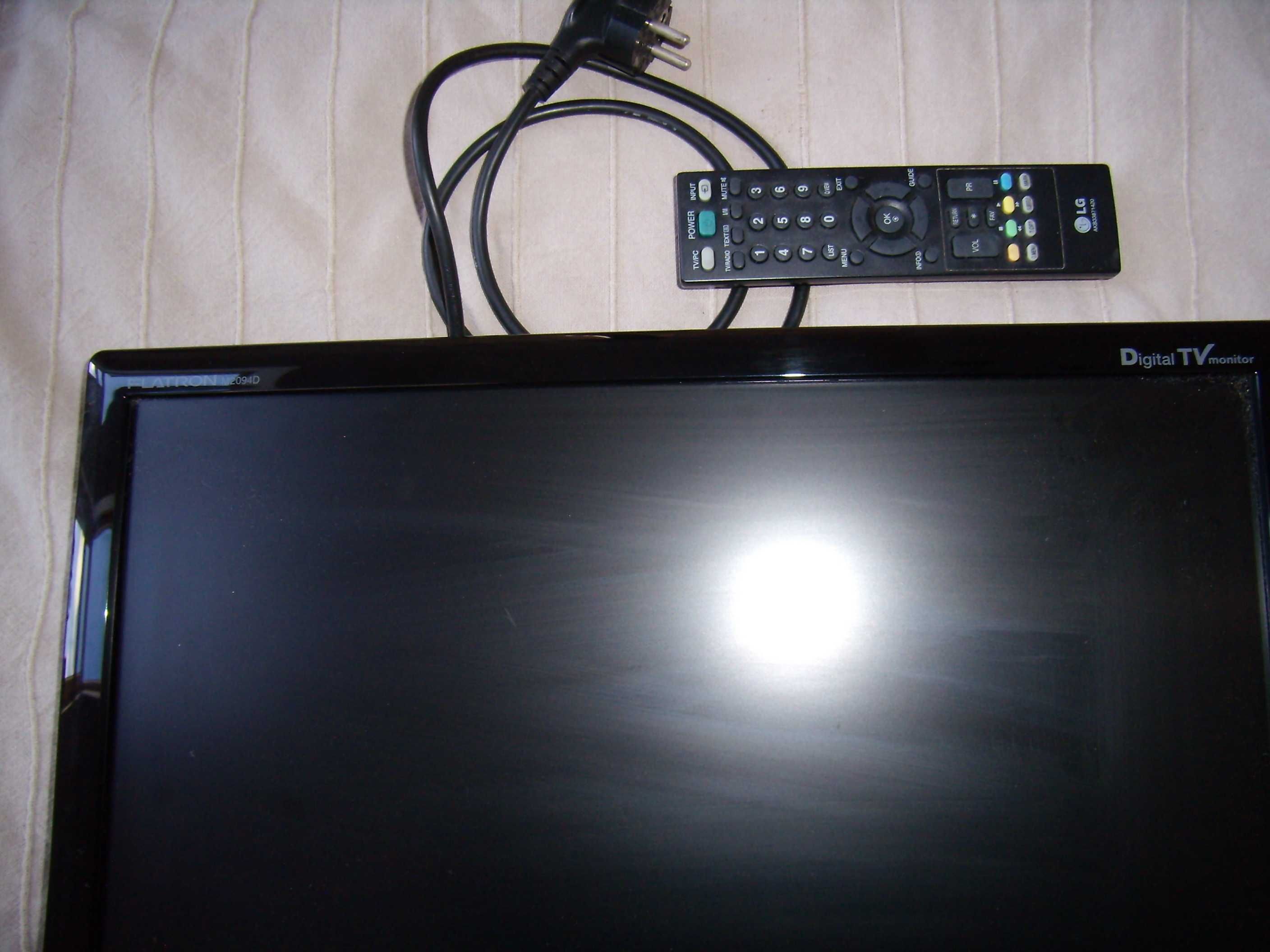 lg flatron m2094d-pz z funkcją tv i pilotem