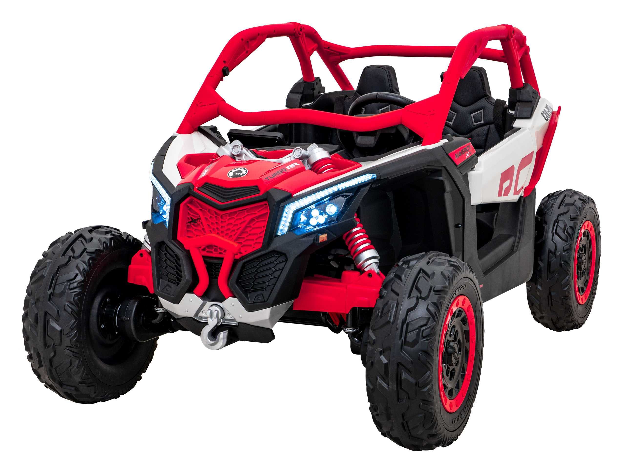 Autko dla dzieci Buggy Maverick Turbo RR 4x4 200W Dwuosobowe 2x24V/7Ah