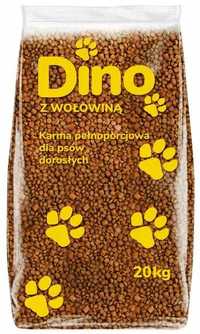 Karma dla psa DINO z wołowiną 20kg