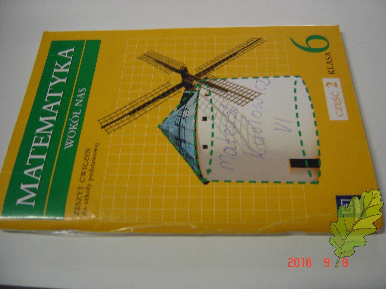 Matematyka wokół nas 6 cześć 2 WSiP