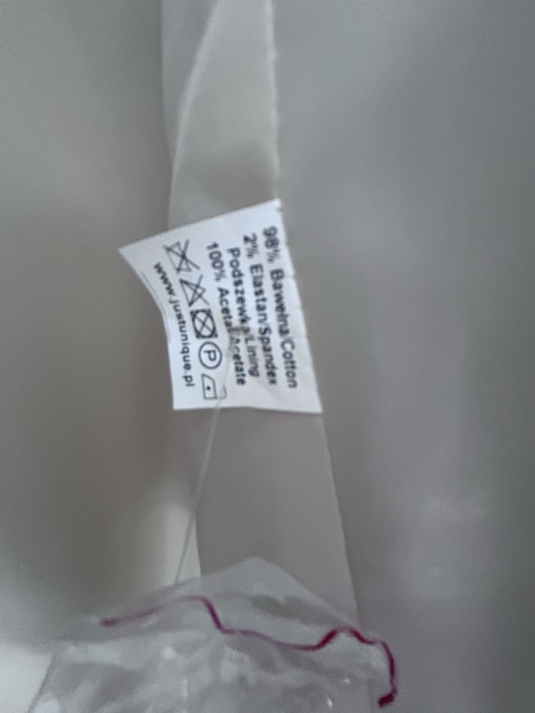 Płaszcz sztruksowy beż Just Unique roz XS/S -oversize