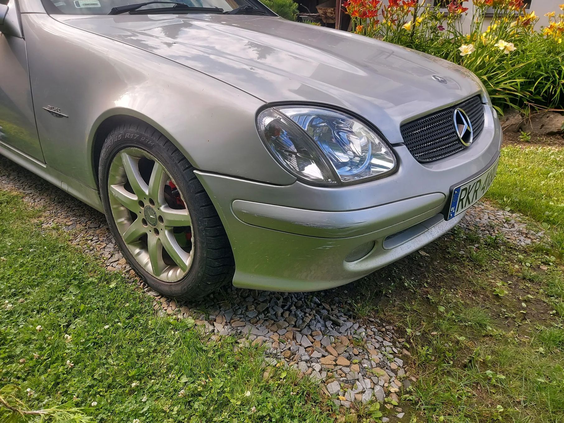Mercedes-Benz SLK anglik, pierwszy właściciel