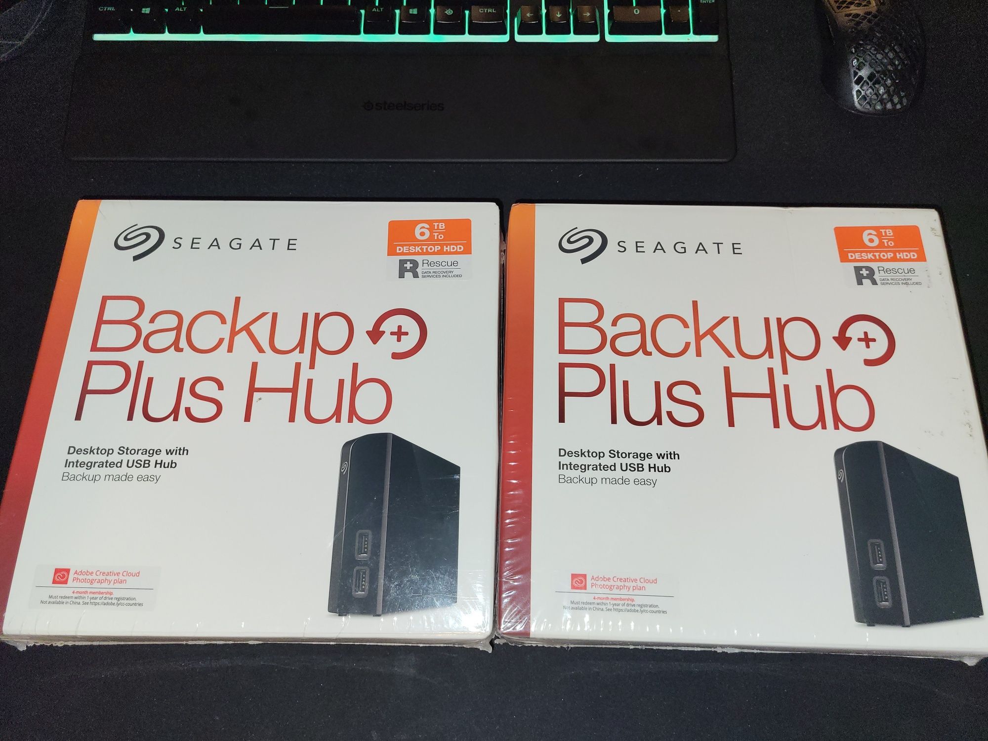 Dysk zewnętrzny Segate Backup plus hub 6TB