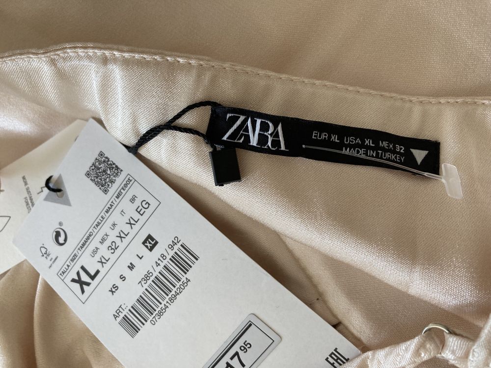 Top alças zara XL