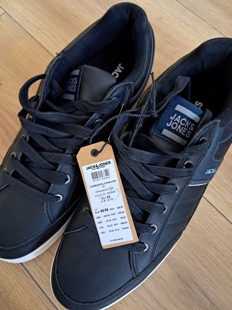 Sneakersy Jack&Jones r. 43. NOWE.