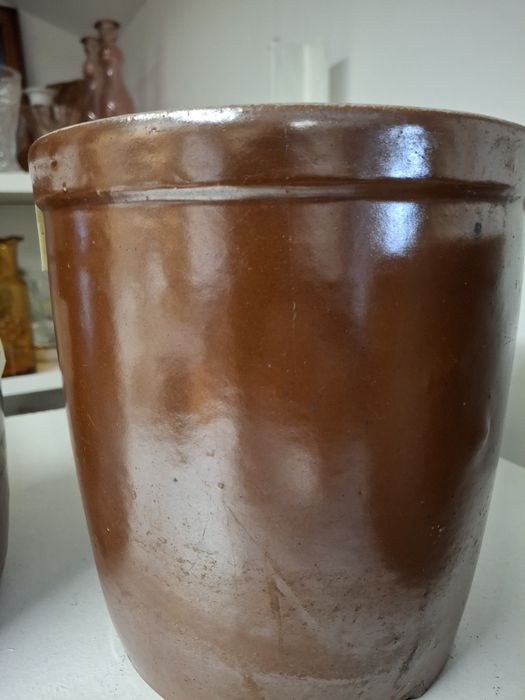 Buncle gliniane garnki 3szt