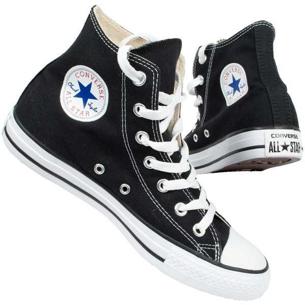 CONVERSE ALL STAR HI buty sportowe trampki za kostkę czarne r. 38-45