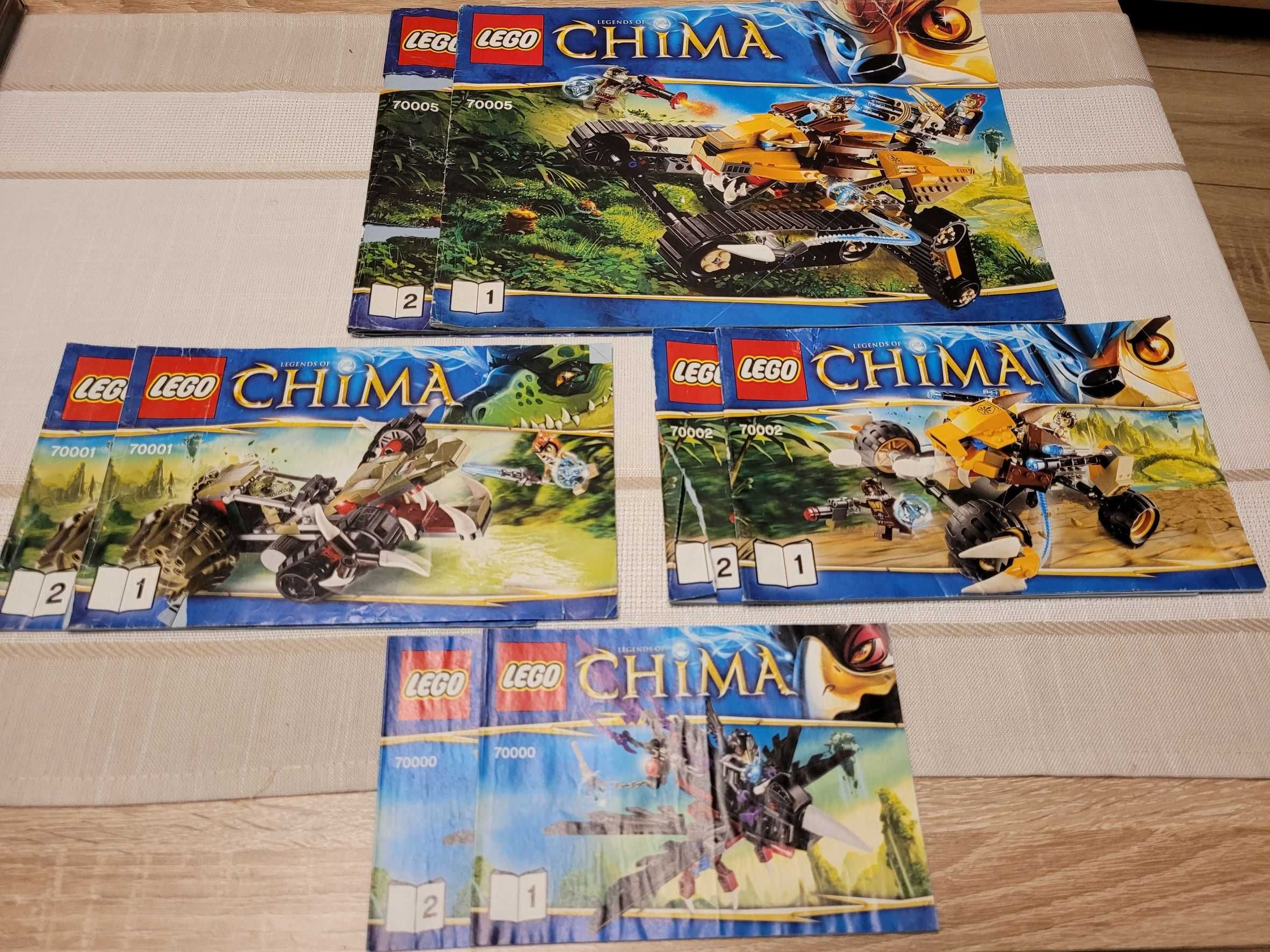Zestaw instrukcji Lego Chima
