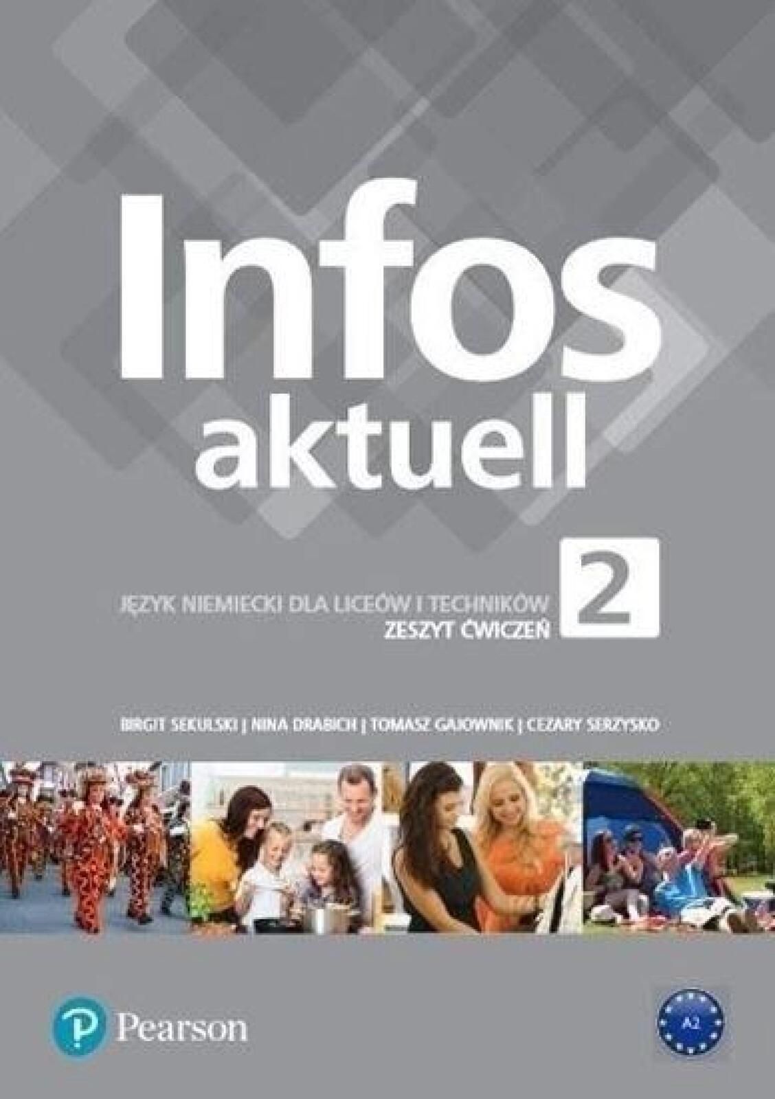Infos Aktuell 2 AB + kod interaktywny PEARSON Longman Pearson praca