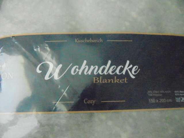 do kolekcji - gruby wełniany koc