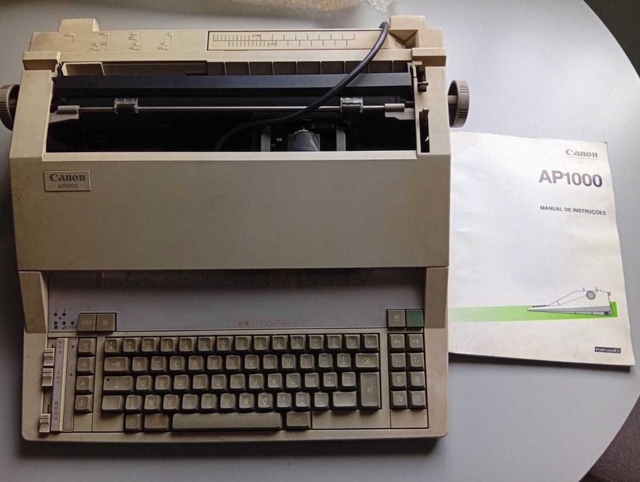 Maquina de escrever Canon AP 1000, usada