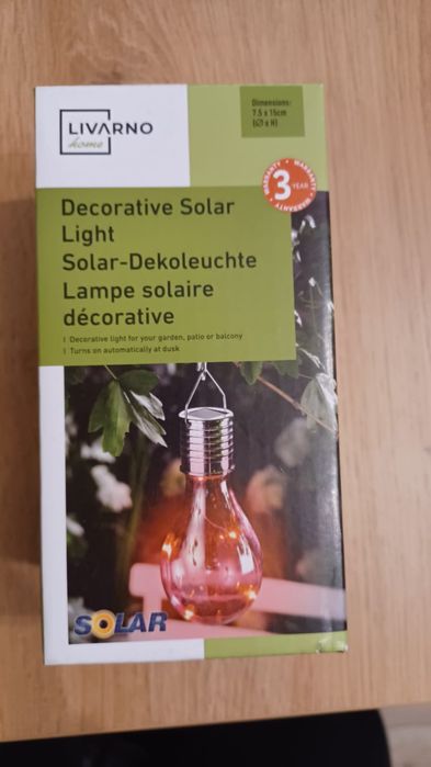 Żarówki  solarne  LED nowe 6 sztuk