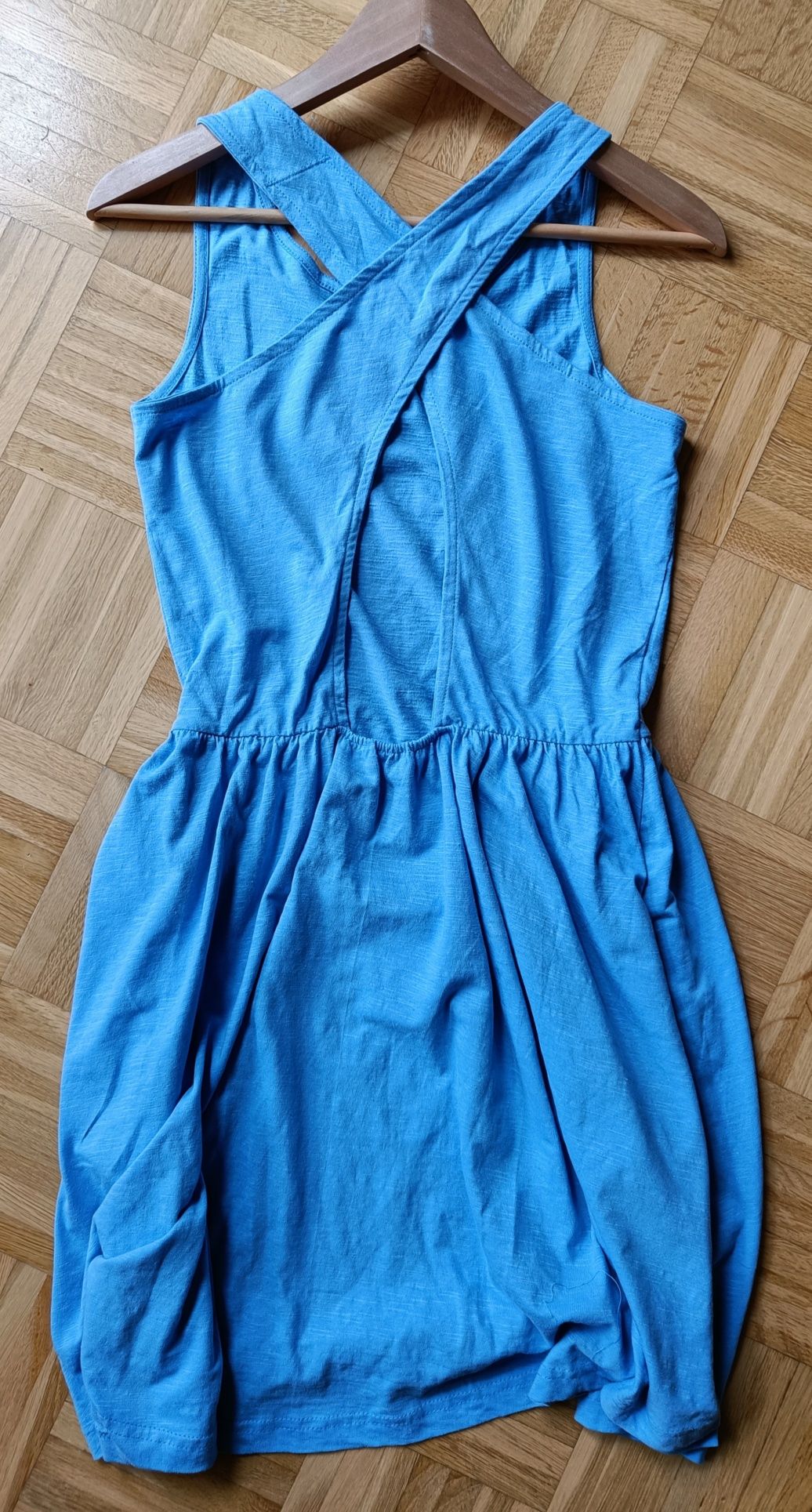 Sukienka niebieska dla dziewczynki