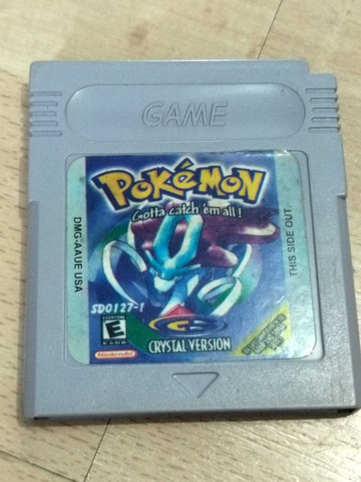 Jogo Gameboy Pokemon Crystal