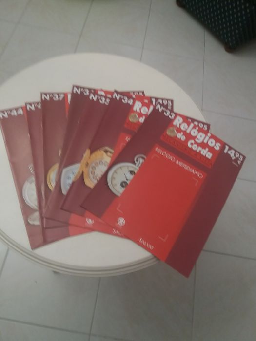 Coleção de revistas relógios da salvat