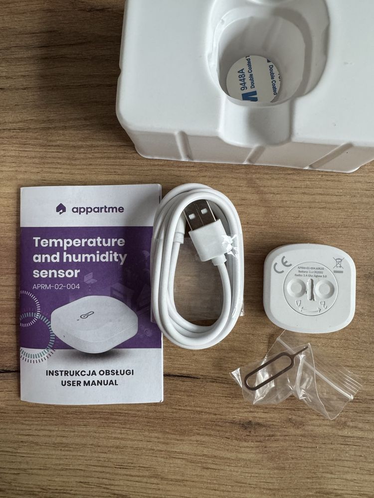 Czujnik temperatury wilgotności APPARTME