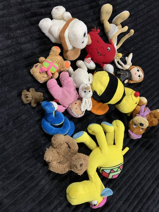 Игрушки іграшки мягкие 13 штук одним лотом