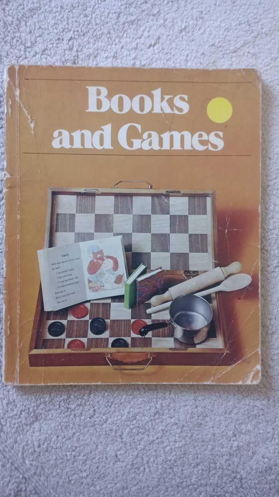 Books and games. Anglojęzyczna książka dla dzieci.