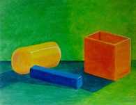 Pintura de brinquedos a óleo sobre cartão, decoração criança