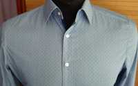 мужская рубашка OLIMP LEVEL5  39/15.5 body fit (97%cotton+3%elastan)
