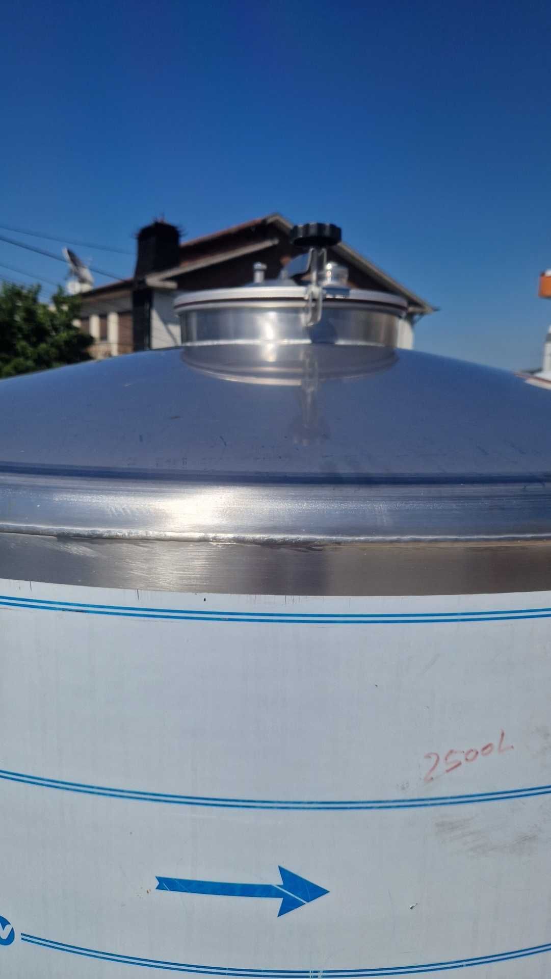 Cuba Inox 2500 Litros Com 2 Portas NOVO