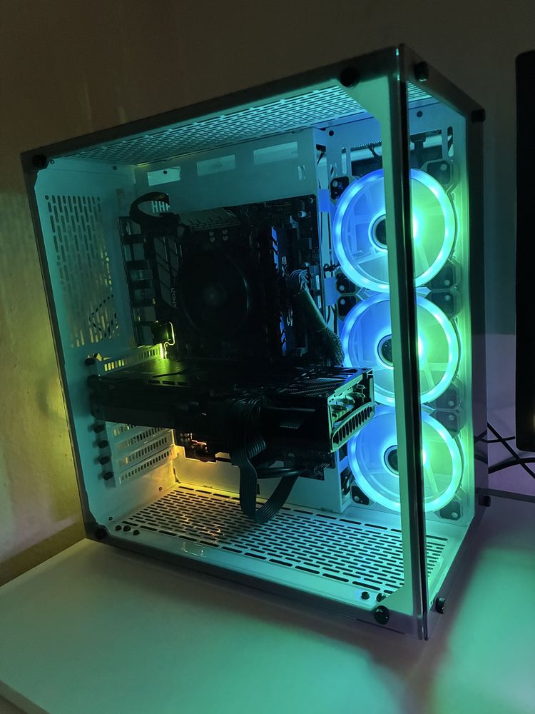Setup Gaming RX 6800 Ryzen 5 5600X 16Gb Ram Como Novo