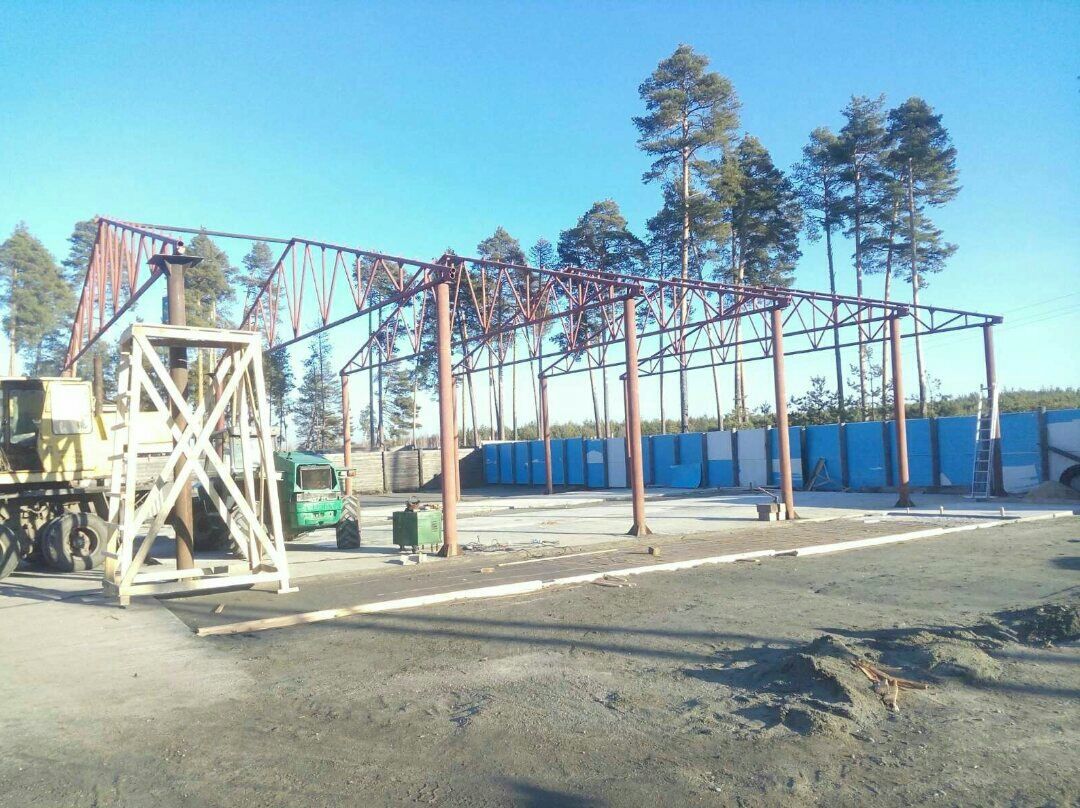 Ферма 18 м. двухскатна