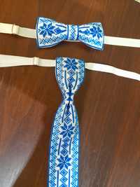Набір- комплект  Краватка+метелик (галстук+бабочка)