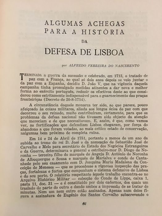 Opúsculos História Militar