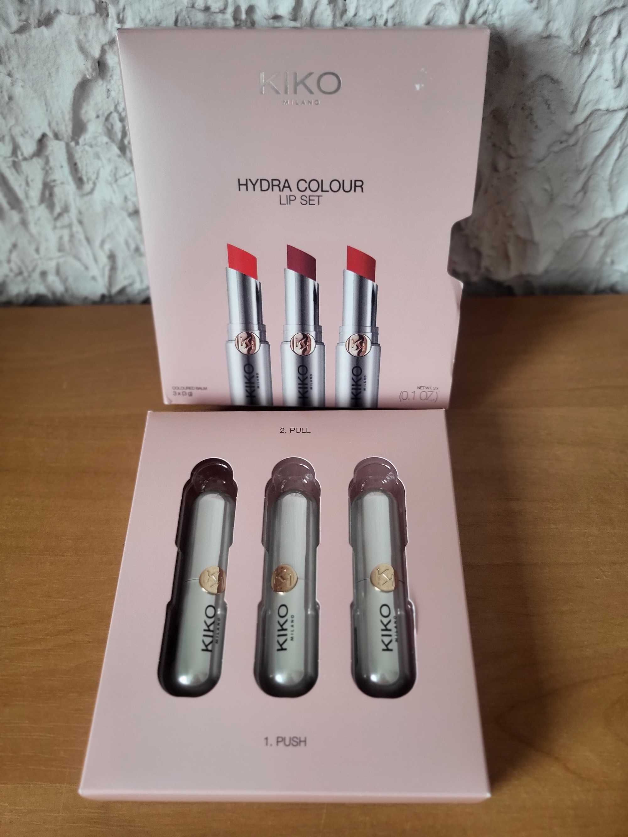 KIKO Milano Hydra Colour Lip Set 01