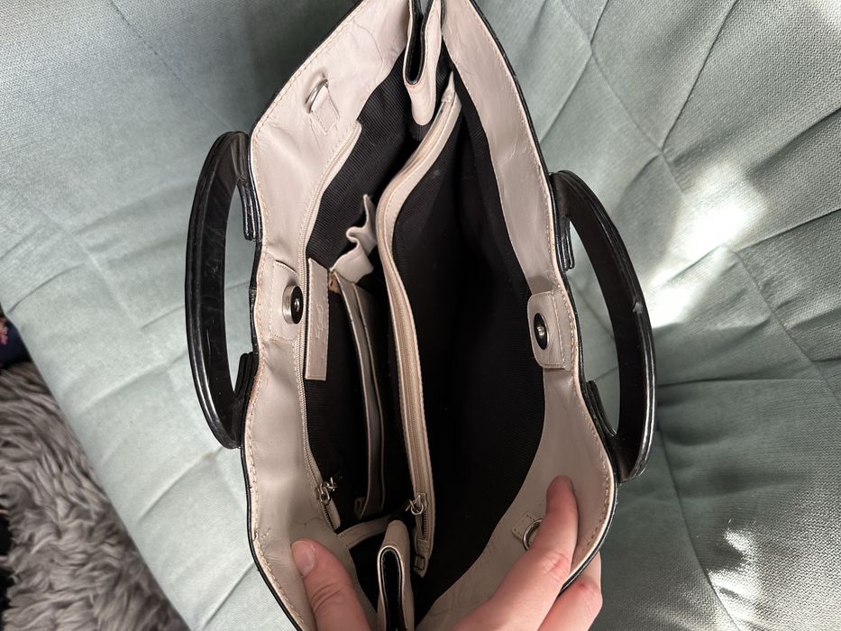 Вінтажна шкіряна сумка radley/ велика сумка/ чорна сумка/трендова сумк