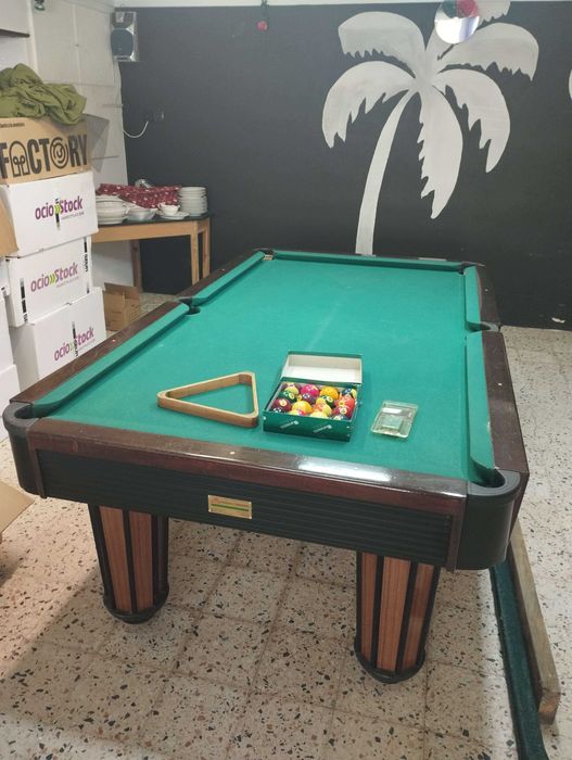 Mesa de Snooker Bilhares Carrinho